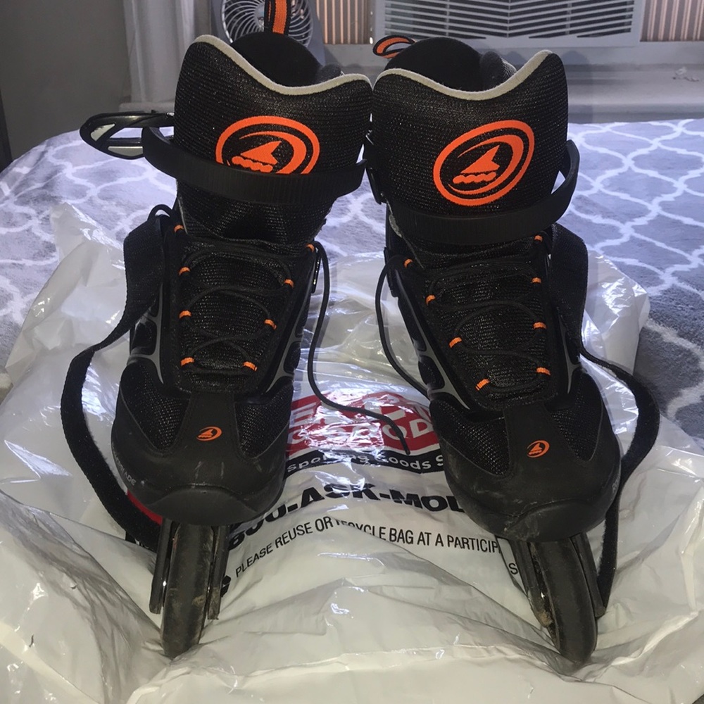 Rollerblades men black size 11 roller blades